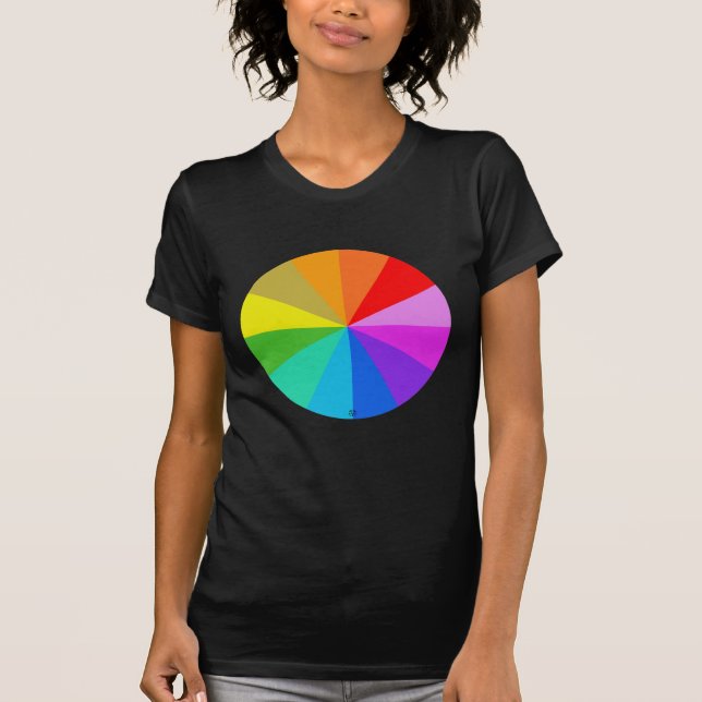 Spectrum Rainbow Color T-Shirt (Front)