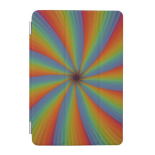 Spectrum Spin – Radiant Chromatic Spiral iPad Mini Cover