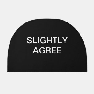 Spectrum Street Epistemology Mat - Slightly Agree