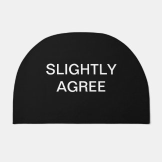 Spectrum Street Epistemology Mat - Slightly Agree