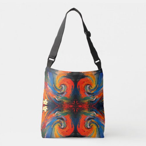 Spectrum Swirl Crossbody Bag