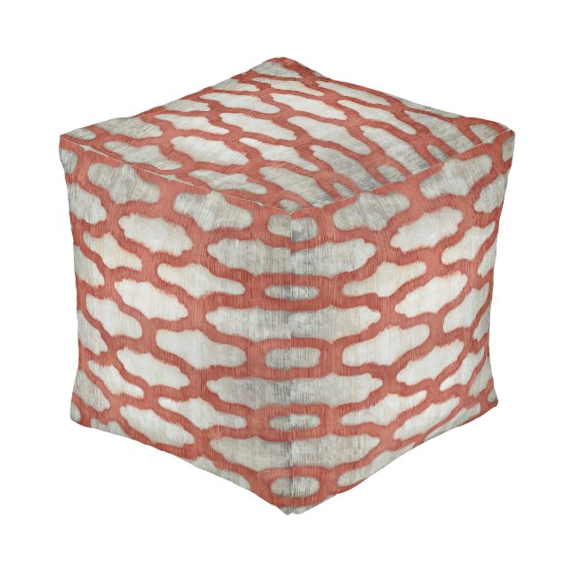 Spectrum Symmetry VI Pouf (Angled Front)