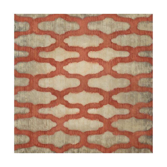 Spectrum Symmetry VI Wood Wall Decor (Front)