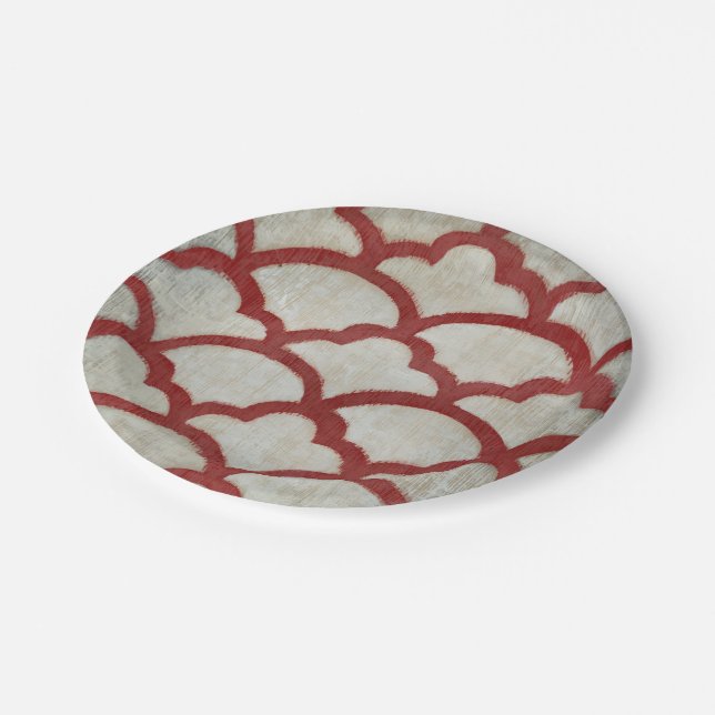 Spectrum Symmetry VII Paper Plates (Angled)