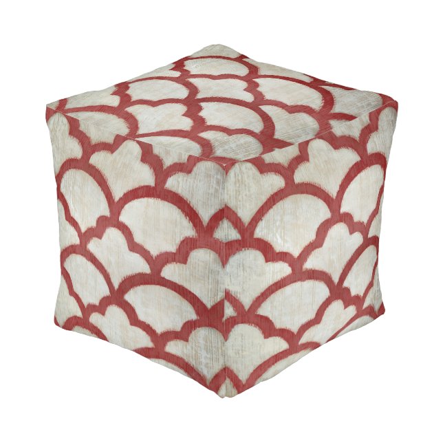 Spectrum Symmetry VII Pouf (Angled Front)