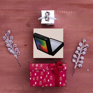 Spectrum wheel made of bricks gift box