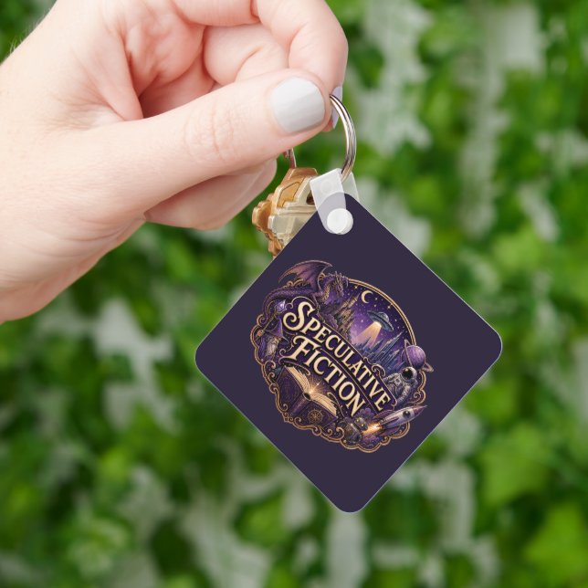 Speculative Fiction Lovers Keychain (Hand)