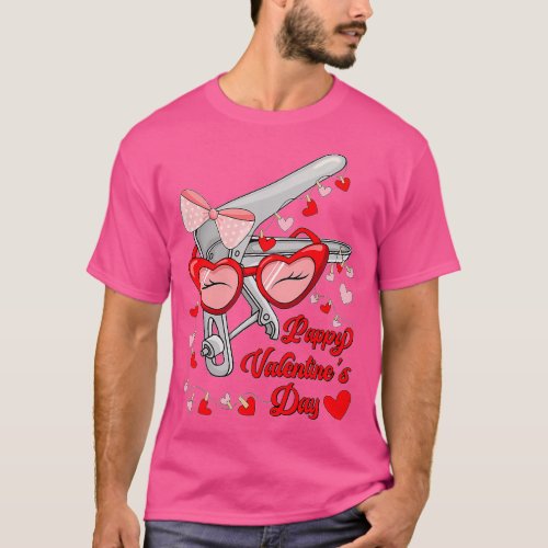 Speculum Happy Valentines Day Funny Obgyn Mother B T_Shirt