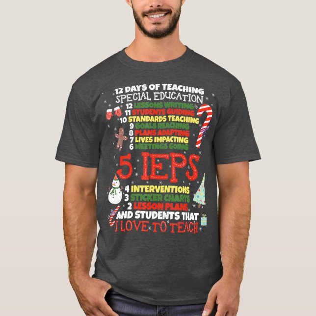 SPED School Tee Funny Special Education Teacher (Front)