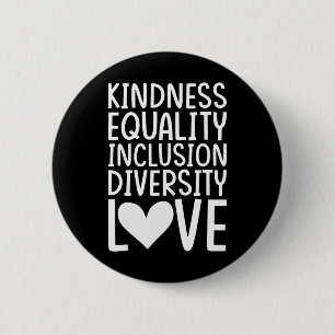 Sped Teacher - Kindness Equality Inclusion Diversi Button