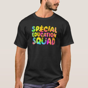 SPED Teacher Special Education Squad Women Tie Dye T-Shirt