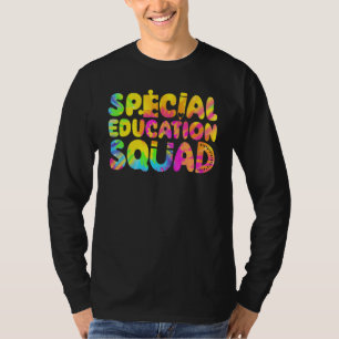 SPED Teacher Special Education Squad Women Tie Dye T-Shirt