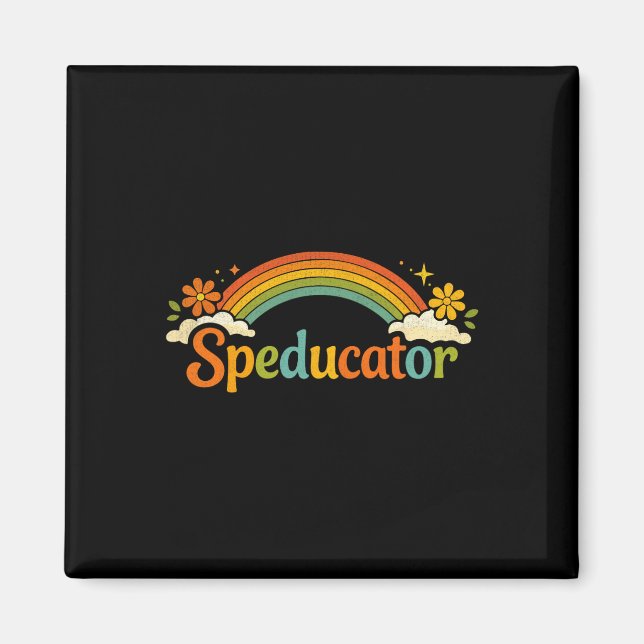 Speducator Quote Funny Special Education Teacher R Magnet (Front)