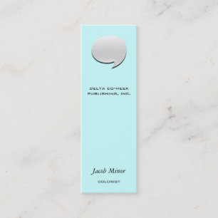 Speech Bubble Card [3d]