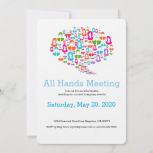 Speech Bubble Communication Team Invitation