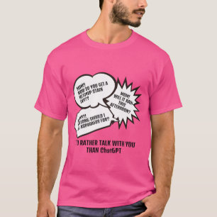 Speech Bubble Mother's Day message T-Shirt