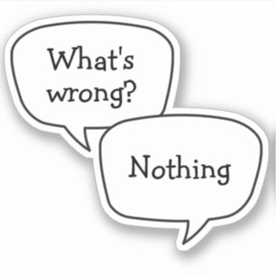 Speech Bubble Sticker