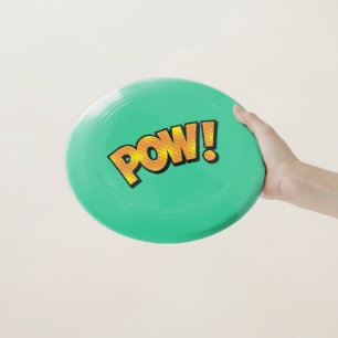 Speech Bubbles Pow Frisbee