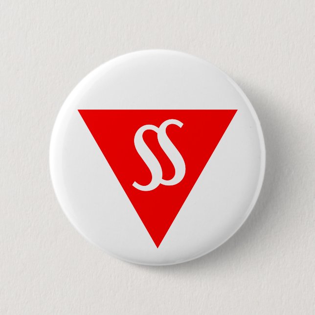 Speech in the Silence Plain Button (Front)