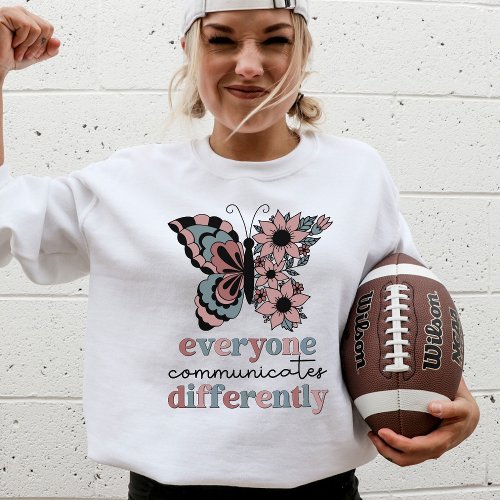 Speech Language Pathologist Butterfly Personalized Sweatshirt