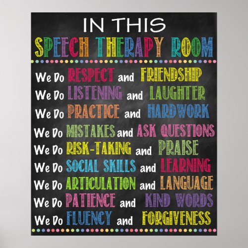 Speech Language Pathologist Office Decor