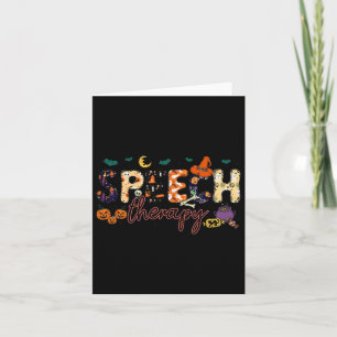 Speech Language Pathologist Speech Therapist Hallo Card