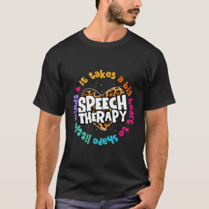 Speech Language Pathologist Speech Therapy Leopard T-Shirt