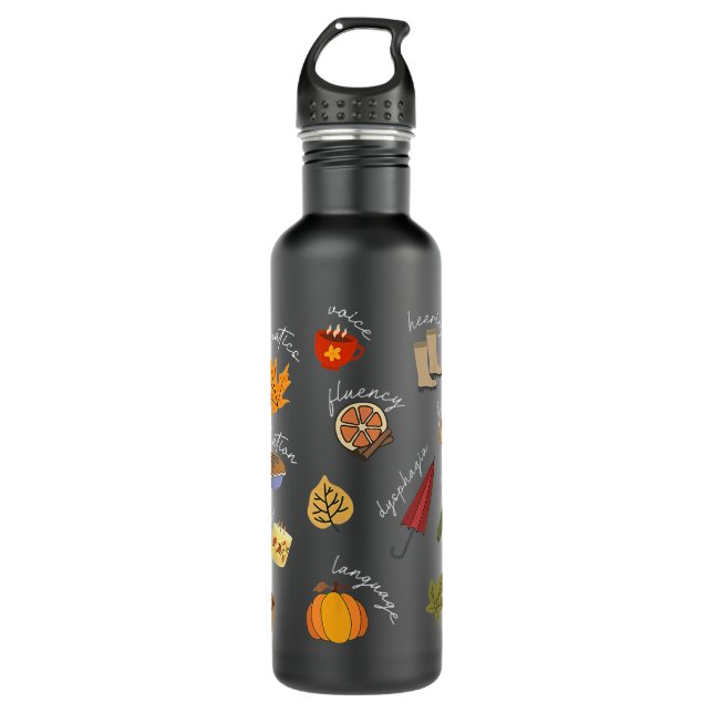 Speech Language Pathologist Speech Therapy SLP Fal Stainless Steel Water Bottle (Front)