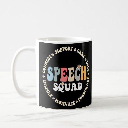 Speech Language Pathologist Therapy Groovy Speech  Coffee Mug