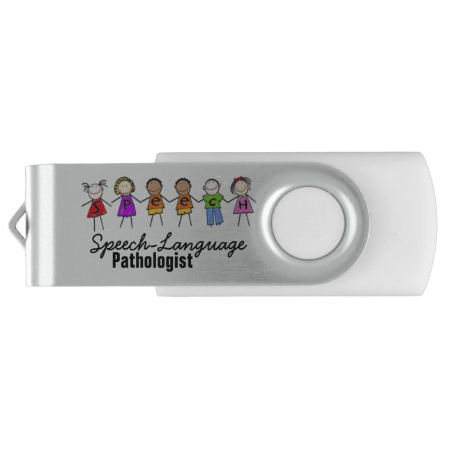Speech-Language Pathologist USB Flash Drive (Back)