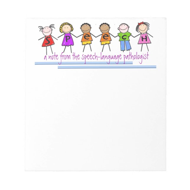 Speech-Language Pathologist's Notepad (Front)