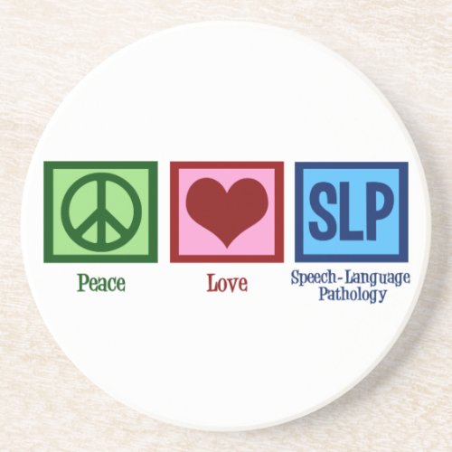 Speech Language Pathology Coaster