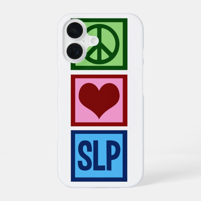 Speech Language Pathology Iphone Case (Back)