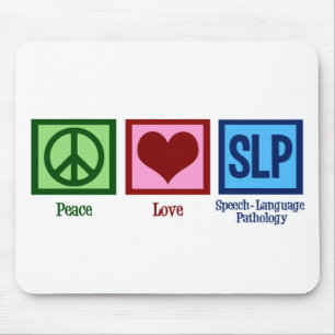 Speech Language Pathology Mouse Pad