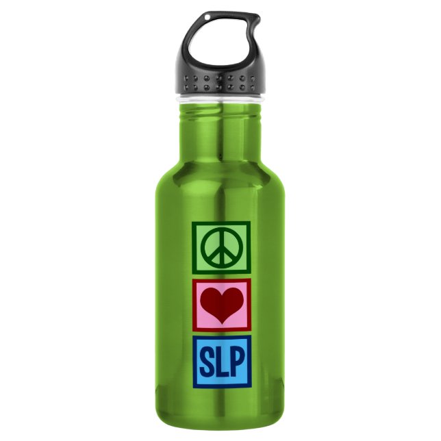 Speech Language Pathology Water Bottle (Front)