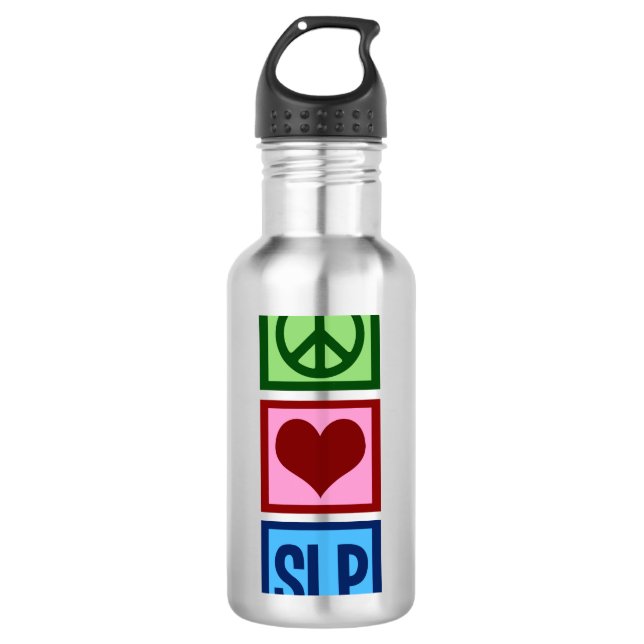 Speech Language Pathology Water Bottle (Front)