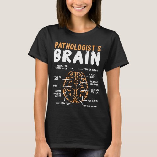 Speech Pathologist Brain Speech Language Therapy T_Shirt