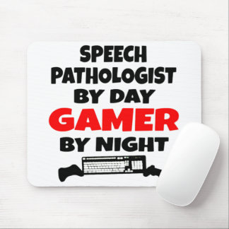 Speech Pathologist Loves Playing Video Games Mouse Pad
