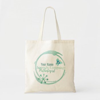 Speech Pathologist's Fresh Design Tote Bag by schoolpsychdesigns at Zazzle