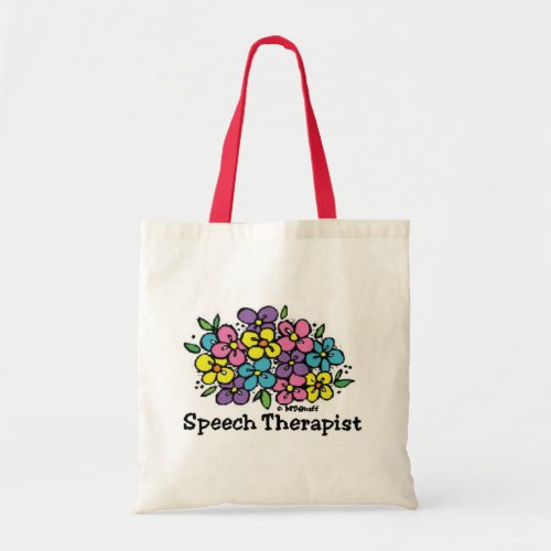 Speech Therapist Blooms1 Tote Bag