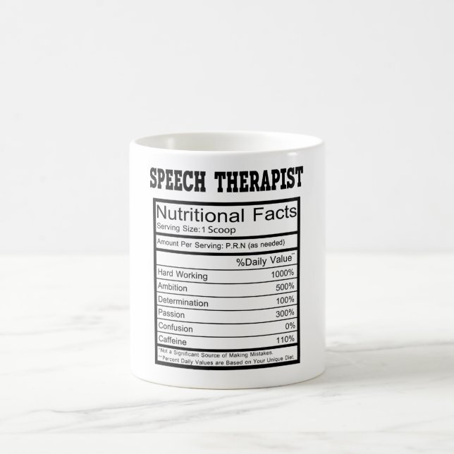 Speech Therapist Coffee Mug (Center)