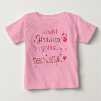 Speech Therapist (Future) Infant Baby T-Shirt