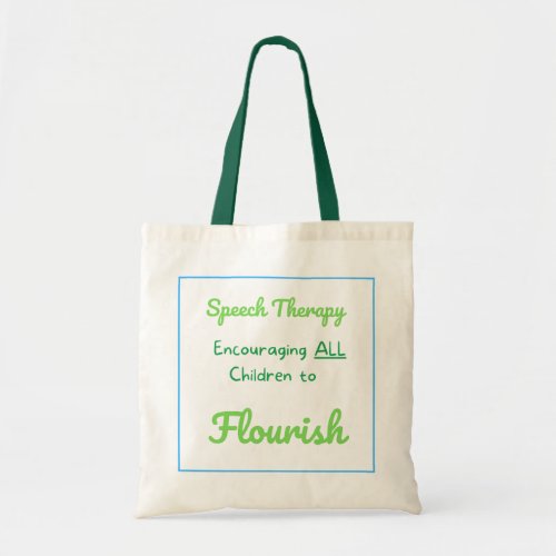 Speech Therapist SLP Gifts Tote Bag 