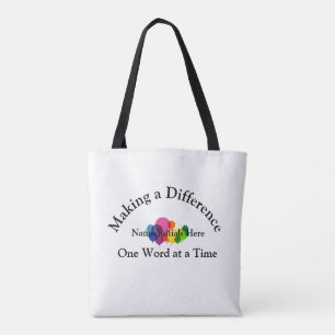Speech Therapist Tote