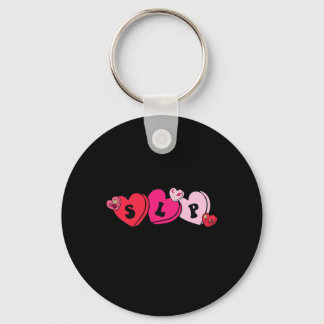 Speech Therapist Valentine's Day  Keychain