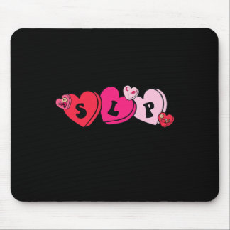 Speech Therapist Valentine's Day  Mouse Pad