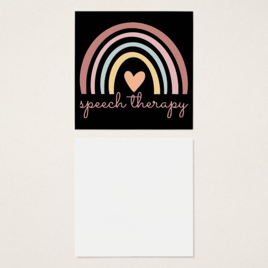 Speech Therapy I (Front & Back)