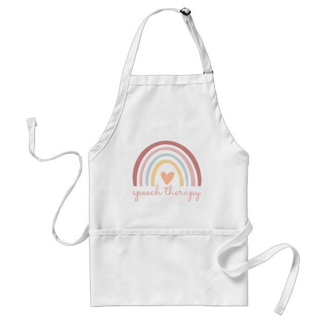 Speech Therapy I Adult Apron (Front)