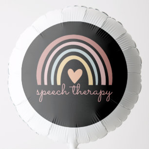Speech Therapy I - Boho Rainbow Balloon