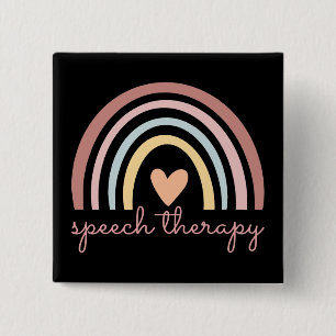 Speech Therapy I Button